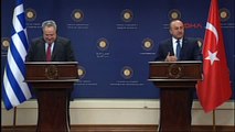 Dışişleri Bakanı Çavuşoğlu ve Yunanistan Dışişleri Bakanı Kocias'ın 24 Ekim Tarihli Ortak Basın...