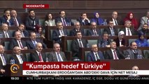Cumhurbaşkanı Erdoğan'dan 
