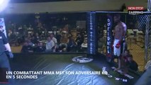 MMA : Un combattant met son adversaire KO en 5 secondes (Vidéo)