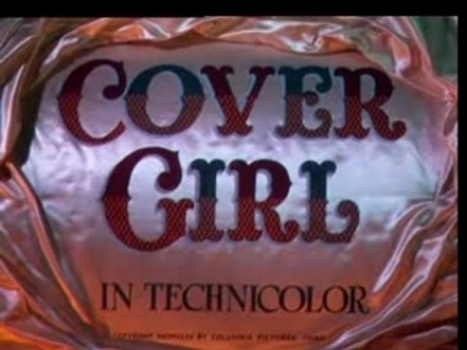 gene kelly & rita hayworth - cover girl