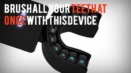 Unico mouthpiece is claimed to brush your teeth in just 3 seconds