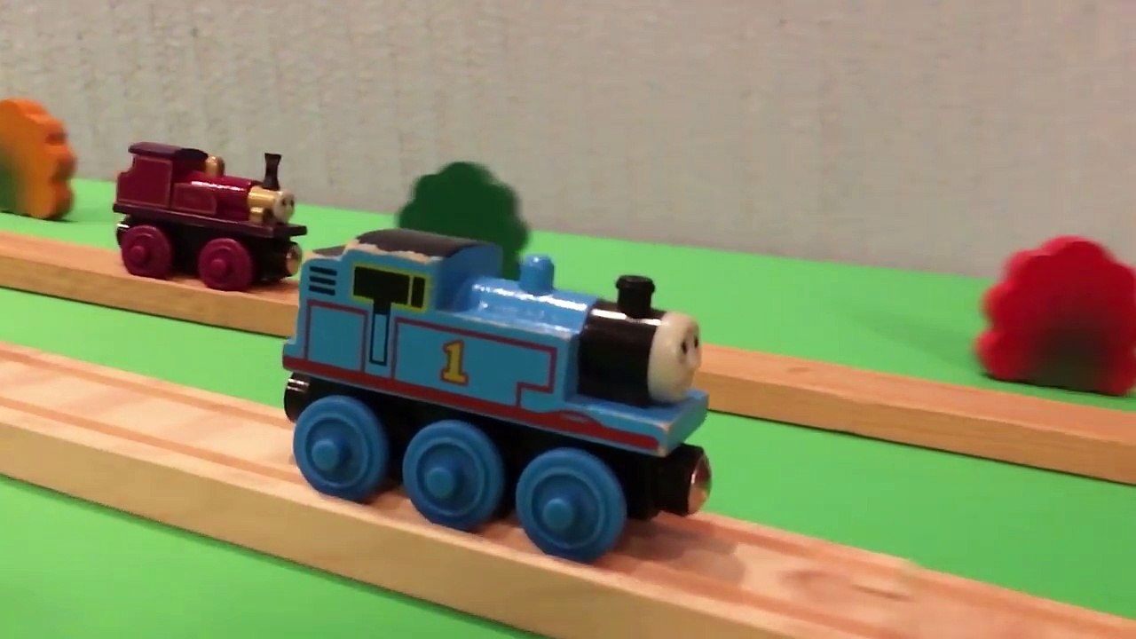 Des cascades avec la locomotive « Thomas et ses amis »