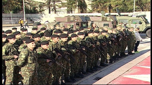 105 years of Albanian Army Today Ceremony