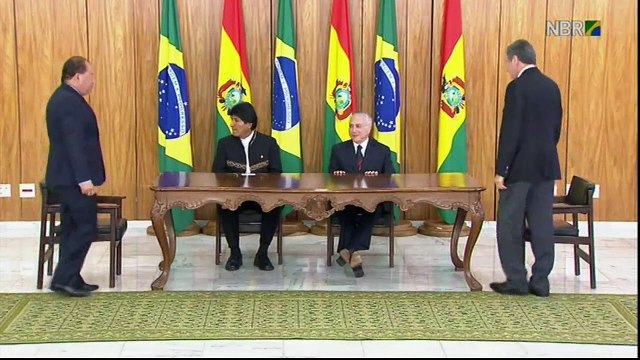 Evo Morales no Brasil