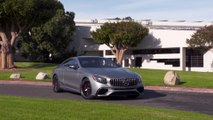 The new Mercedes-AMG S 63 4MATIC  Coupe Exterior Design in Grey magno