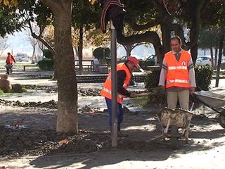 The day after flooding in Berati, Albania
