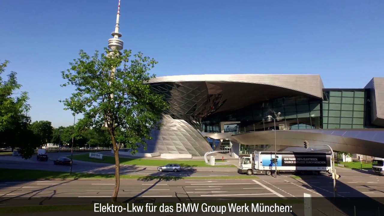 Elektro-Lkw für das BMW Group Werk München