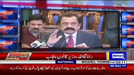 Dunya Kamran Khan Kay Sath –  5th December 2017 Part-2