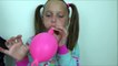 Toy Freaks - Freak Family Vlogs - Bad Baby Good Clown Baby Annabelle Learning Colors Pink Blue Toys Surprise Eggs Cryin