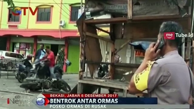 Gara-Gara Baliho, 2 Ormas Ini Terlibat Bentrok di Bekasi Jawa Barat