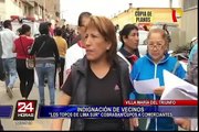 Villa María del Triunfo: comerciantes confirman que pagaban cupos a “Los Topos de Lima Sur”