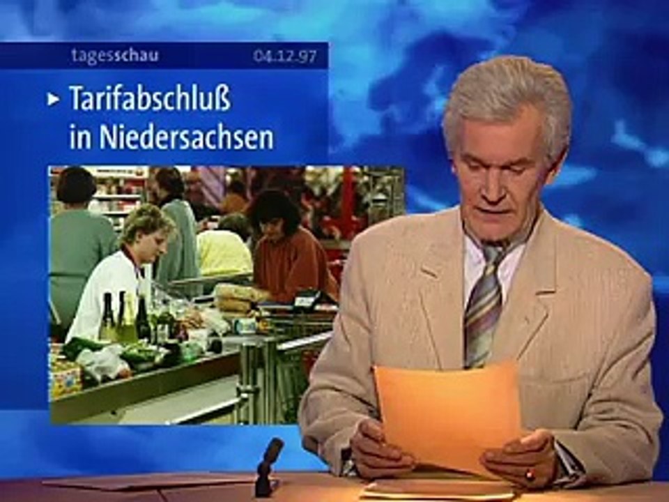 Tagesschau | 04. Dezember 1997 20:00 Uhr (mit Wilhelm Wieben) | Das Erste