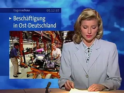 Tagesschau | 05. Dezember 1997 20:00 Uhr (mit Susan Stahnke) | Das Erste