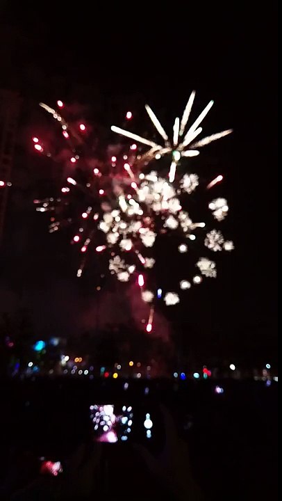 151231 台中市政府跨年煙火