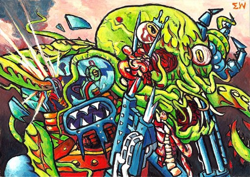 Psychedelic Trippy Tribal Type Rap Hip-Hop Beat Instrumental || Tripbot