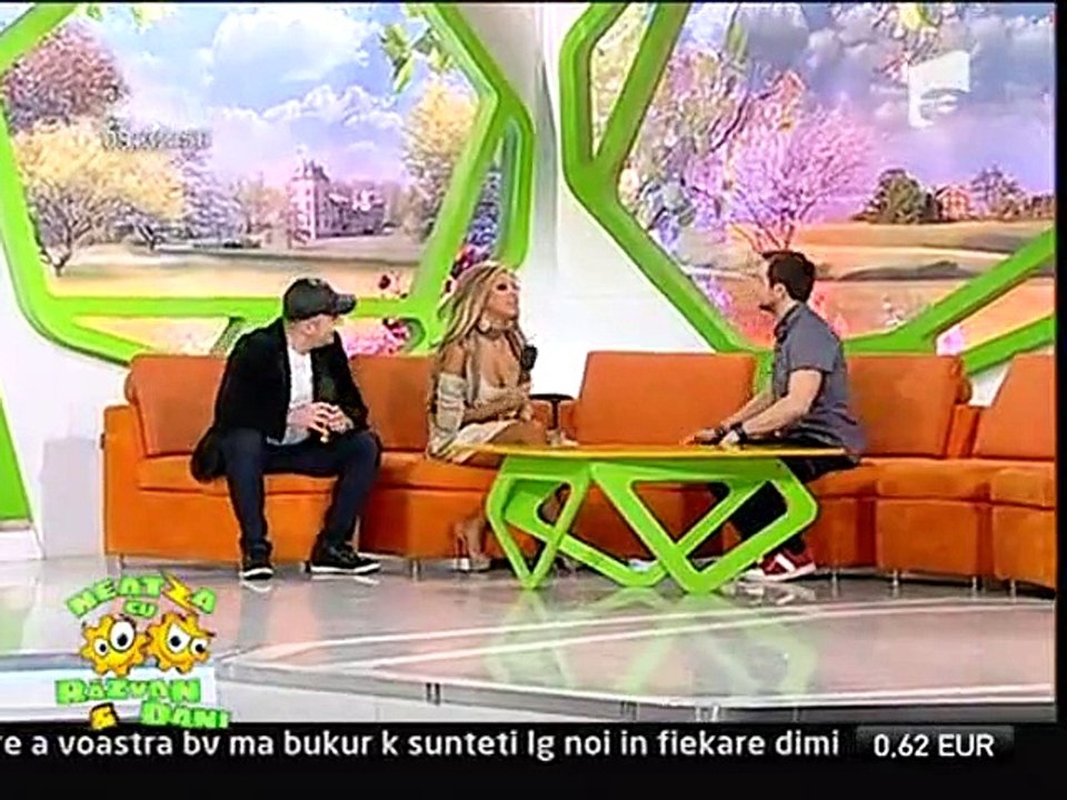 Андреа и Кости в румънско предаване