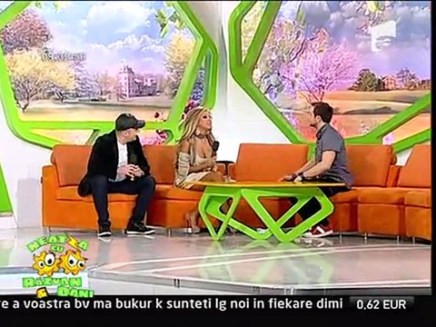 Андреа и Кости в румънско предаване