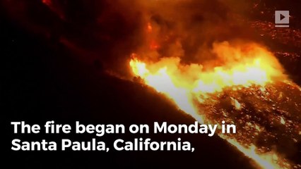 'Out of Control' Fire Threatens Thousands in Southern California