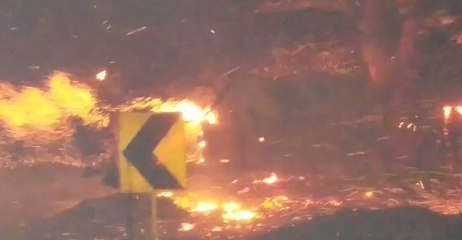 Strong Winds Carry Flames and Smoldering Embers in Ventura
