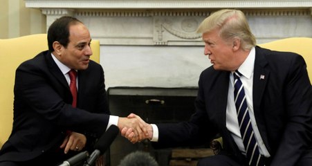 Trump, Sisi'yi Arayarak Tel Aviv Büyükelçiliğini Kudüs'e Taşıma Fikrini Görüştü