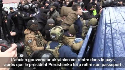 Ukraine: l'opposant Saakachvili libéré par ses partisans (2)