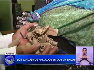 Decomisan explosivos y armas en cantón del Guayas