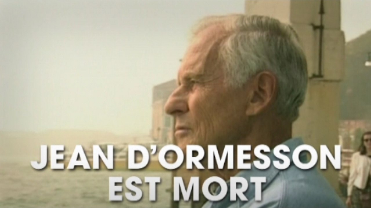 [Zap Actu] L'écrivain et académicien Jean d'Ormesson est mort (06/12/2017)