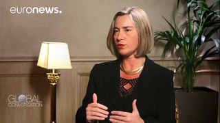 Federica Mogherini: 'Europe is already fighting slavery in Libya'