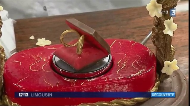 Portrait France 3 Limousin de Rachid Makcharrade pâtissier-chocolatier à la Pâtisserie Chocolaterie Borzeix-Besse