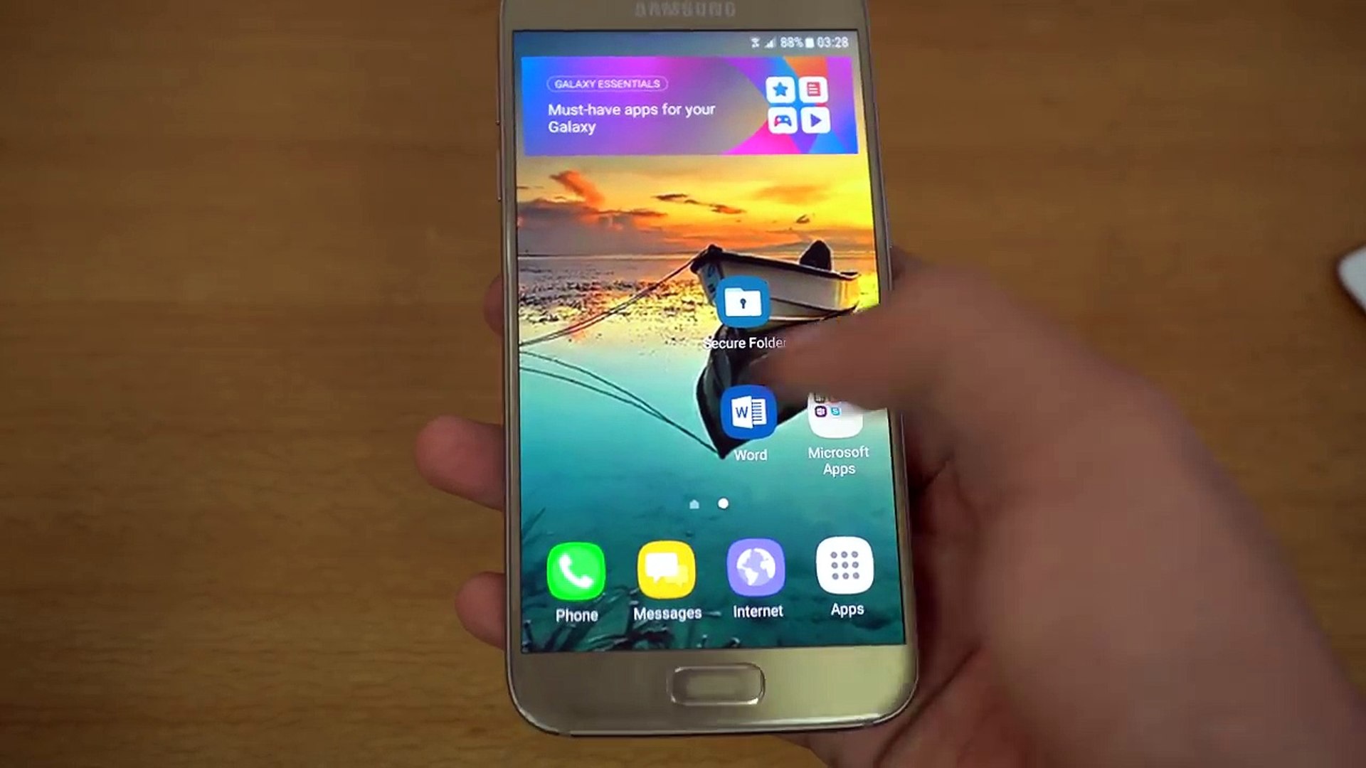 Samsung Galaxy S7 Secure Folder & GALAXY S8 TEASE!!! (4K)-IAcrj5wzqSs -  video Dailymotion