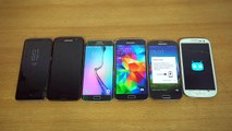 Samsung Galaxy S8 vs S7 vs S6 vs S5 vs S4 vs S3 - Speed Test! (4K)-U5ql06dINos