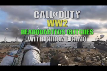 HQ Glitch & Easter Eggs with CHROME CAMO! (Call of Duty WW2)