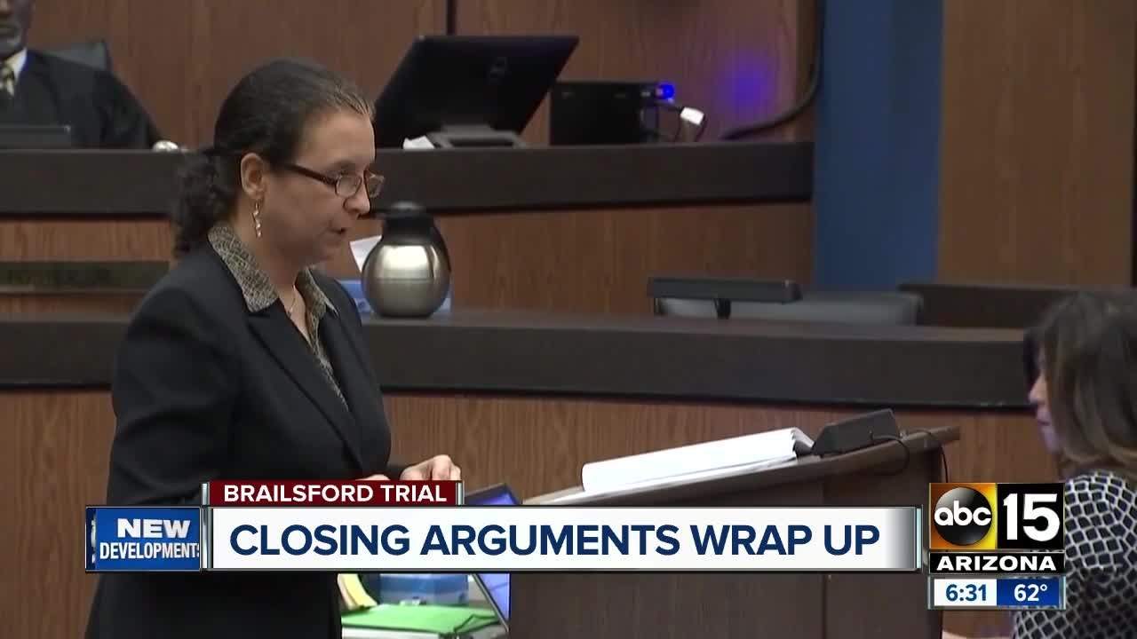 Closing arguments begin in Phillip Brailsford trial