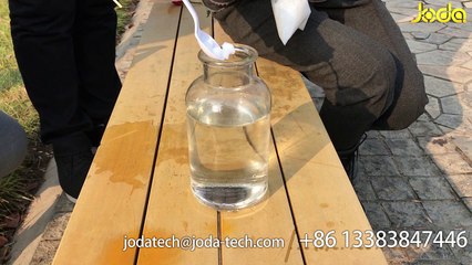 Aerogel Powder Hydrophobic Test