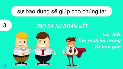 Bao dung còn không làm được, tư cách gì vùng vẫy biển khơi