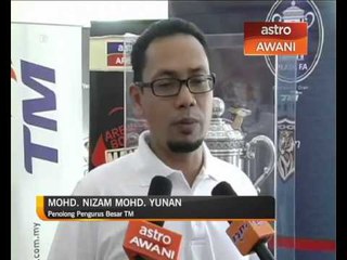 Trofi Piala FA dibawa ke selatan tanah air