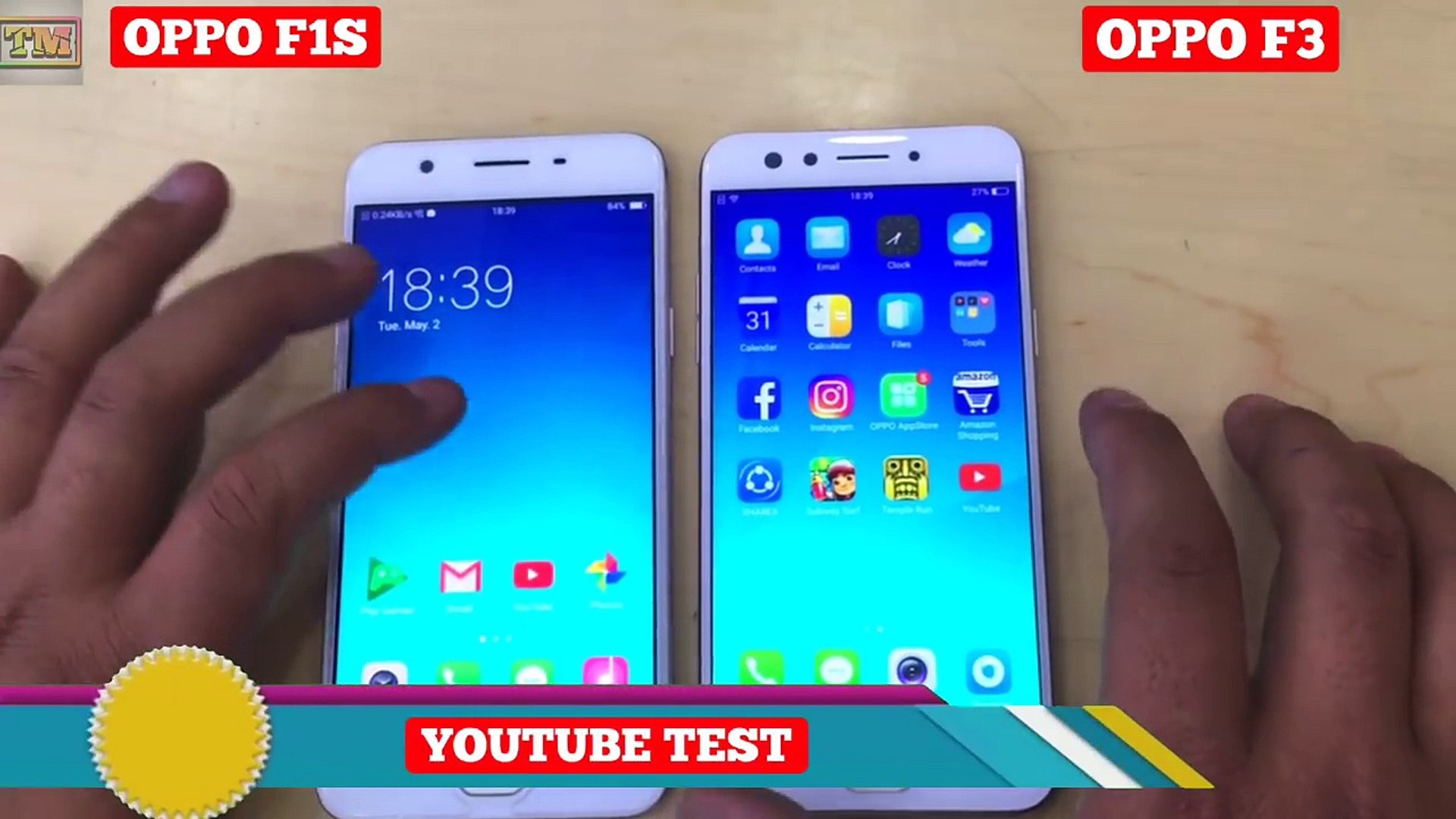 ⁣OPPO F3 VS OPPO F1S - Speed Test & Look-cqMto9SDyBE