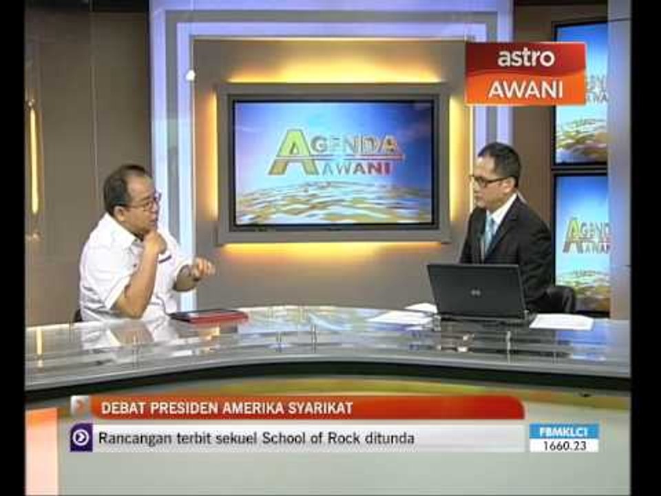 Debat Presiden Amerika Syarikat - Agenda Awani (PART 2)