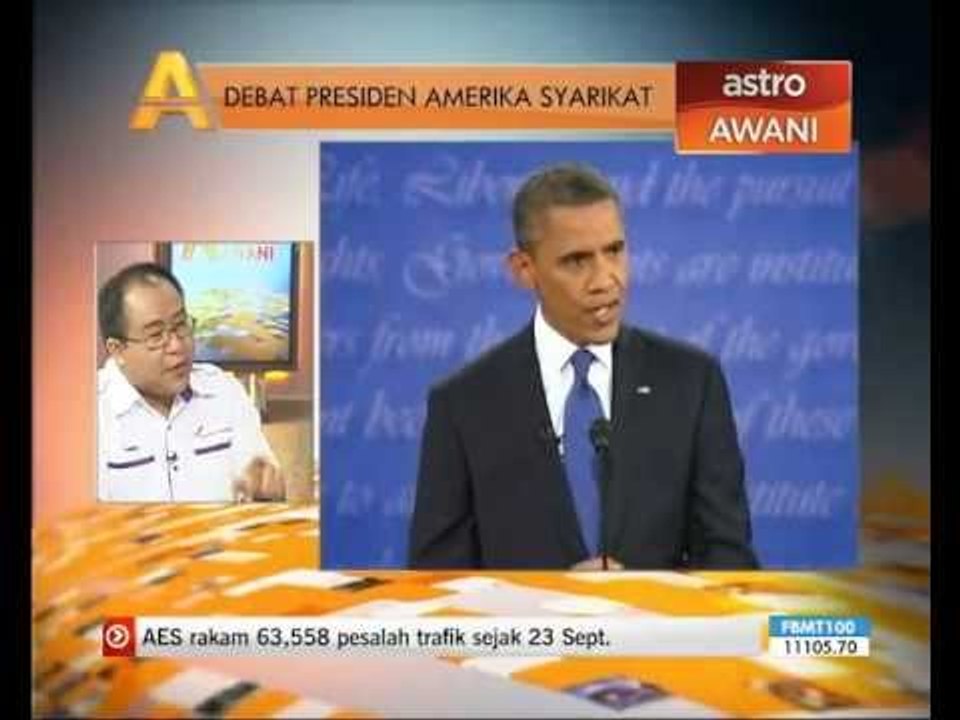 Debat Presiden Amerika Syarikat - Agenda Awani (PART 1)