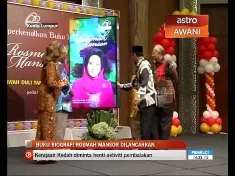 Buku biografi Rosmah Mansor dilancar