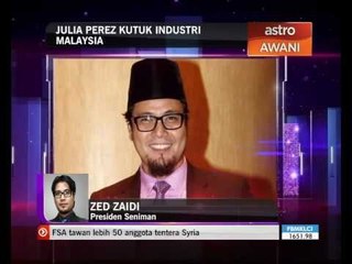 Zed Zaidi dan Julia Perez bergaduh