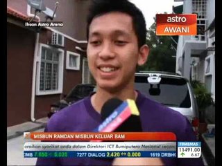 Misbun Ramdan Misbun keluar dari BAM