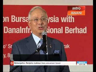 Najib sangkal dakwaan diserang angin ahmar ringan