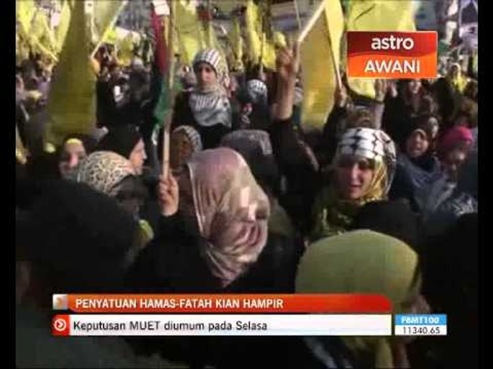 Penyatuan Hamas-Fatah kian hampir