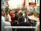 PM lawat Pasar Siti Khadijah, Kota Bharu