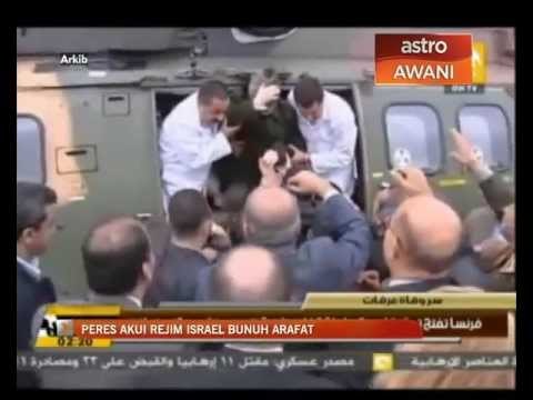 Peres akui rejim Israel bunuh Arafat