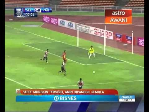 Safee Sali cedera, Amri dipanggil semula ke kem latihan skuad kebangsaan