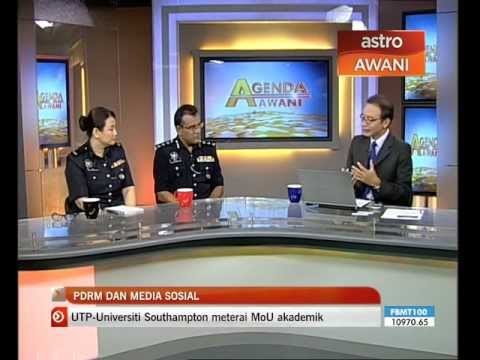 Agenda Awani - PDRM dan media sosial
