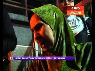 Isteri ralat tidak berada di sisi Allahyarham Yahya Sulong