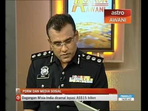 Agenda Awani: PDRM dan Media Sosial